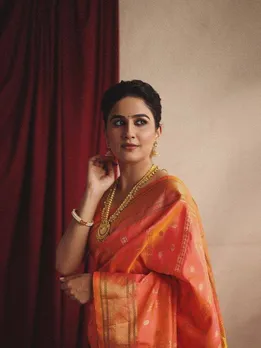 বৈদেহী পরশুরামী কমলা পৈঠানি শাড়ি