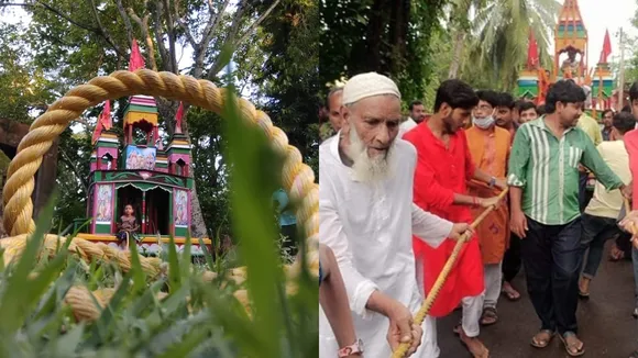 rath yatra lord jagannath selimabad jamalpur east burdwan , ব্যতিক্রমী রথযাত্রা! রথের রশিতে টান পড়ে পরদিন, জগন্নাথের বদলে পুজো পান অন্য দেবতা