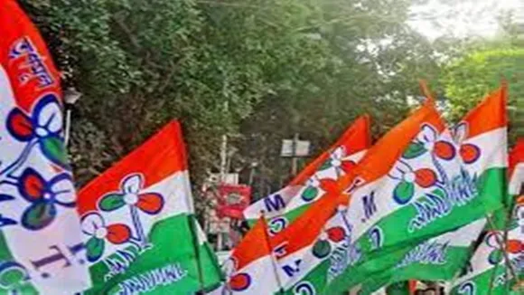 tmc is accused to beaten police at basanti