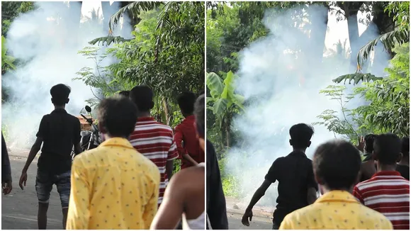 WB Panchayat Polls Results: Tension erupts in Bhangar, ISF-Police clash broke out, bombs hurled, ASP shot