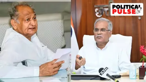 Gehlot and Baghel on Manipur situation