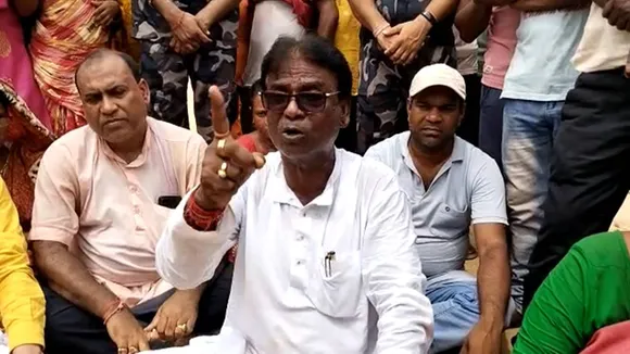 WB panchayat poll result 2023: BJP MP of Malda North sit on protest