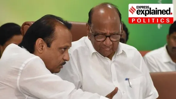 Sharad and Ajit Pawar