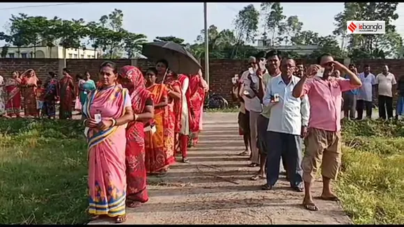 panchayat election repolling at purba bardhaman purbastholi and bhatar