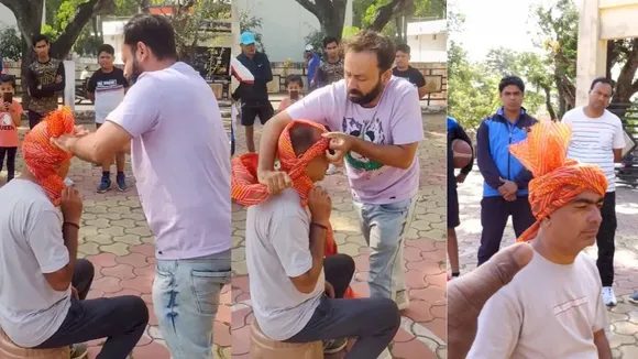 India, Guinness Book of World Records, Guinness World Records, Fastest man to tie a turban, Viral video, World record