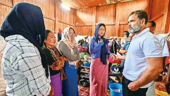 Rahul Gandhi, Congress leader Rahul Gandhi, Manipur protests, Manipur violence, Manipur violent protests, Manipur unrest, Meitei community, kuki community, Manipur curfew, Manipur, N Biren Singh, Indian Express, India news, current affairs