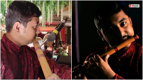 বাঁশি, পিভিসি পাইপ দিয়ে বাঁশি, Flute, Flute using PVC pipe, Flute Using water pipe, Water Pipe music instrument, Make Flute with different things, Banshi,Hoogly PVC Pipe Flute, Hooghly News, Hooghly Musician