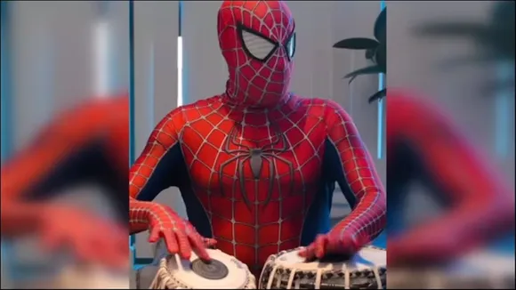 spider man, peter parker, tabla, instagram, viral video, trending, trending storie