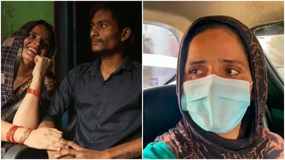 Indo-Pak couple bail, Seema and Sachin, Indo-Pak couple return to their Greater Noida home, indian express, indian express news