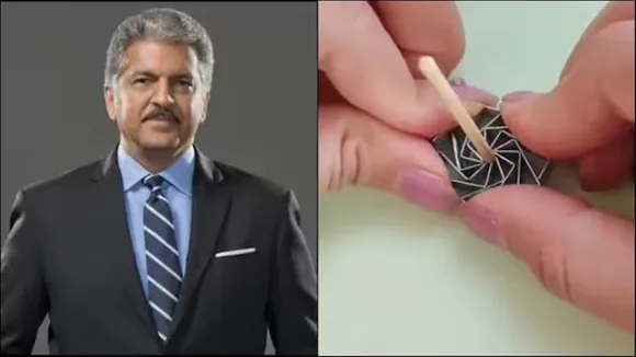 anand mahindra, vehicle, woman, staples, viral video, trending, innovative, cars, twitter,",