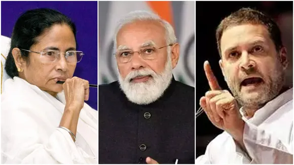 what did mamata banerjee rahul gandhi say when Modi compared the oppositions india alliance with a militant group , মোদীর জোট-জঙ্গি কটাক্ষ, পাল্টা চ্যালেঞ্জ ছুড়ে কী বললেন মমতা-রাহুল?