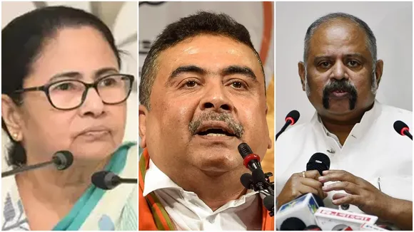 panchayat election is carnival of demoncracy said suvendu adhikary , 'রাক্ষসতন্ত্রের কার্নিভাল', মমতা ও কমিশনারকে বেনজির আক্রমণ শুভেন্দুর