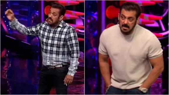 salman khan, bigg boss, bigg boss OTT2, salman in bigg boss, salman khan bigg boss, salman khan holding cigeratte, সলমন খান, বিগ বস, বলিউডের খবর, tollywood news, entertainment news, latest entertainment news, বিনোদন, আজকের বিনোদনের খবর, ie entertainment news, entertainment update, Indian express entertainment news