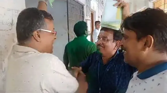 tmc win in toss at panchayat election in rajarhat