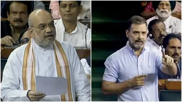 Amit Shah and Rahul Gandhi