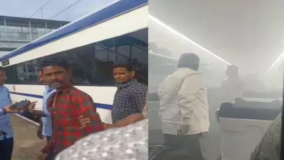 "Vande Bharat Express, Vande Bharat Express Train, Vande Bharat Cigarette, Vande Bharat Train Cigarette, Tirupati, Andhra Pradesh, Secunderabad, Fire Alarm, Viral News, Viral News Hindi, Viral News Hindi Today, Video Viral News, Video Viral, Trending News, Trending News Hindi, Trending News In Hindi, Viral, Viral Video, Viral News, Viral Funny Photo, Funny Video Viral, Funny Photos Viral, Social Media Funny Photos, Social Media Funny Videos, Trending Content, Bizarre News, OMG News, Weird News