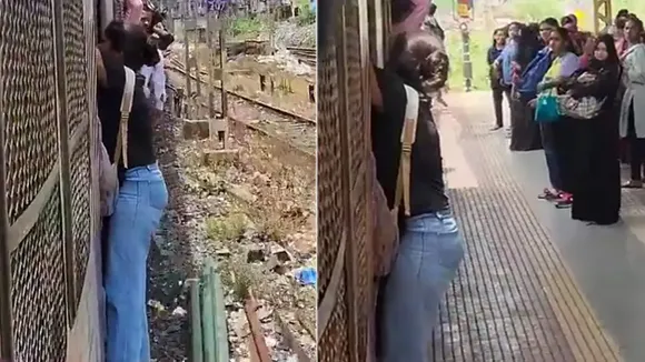 Indian Railway,Viral Video,Mumbai Local,Mumbai Local Viral Video,Train Viral Video,Mumbai Local News,Mumbai Viral Video,Indian Railway Viral Video,Viral Video of Mumbai Local,Trending News,Trending Video