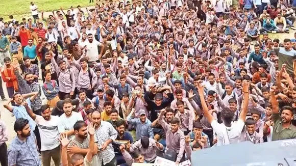 Jai Shri Ram, jai shree ram, Jai Shri Ram chanting, teacher hits boy for writing jai shree ram, kathua news, jk news, kashmir news, Jammu and Kashmir’s Kathua district, India news, Indian express, Indian express India news, Indian express India"