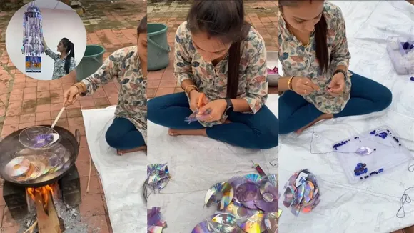 CD Deep Fry, CD handicraft, Viral video news, trending News in hindi, Viral news in hindi, Viral Video trending News