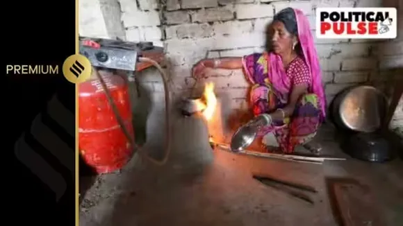 LPG cylinder price cut, LPG cylinder prices, BJP, Cabinet, indian express, assembly elections, political pulse
