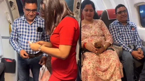 SpiceJet air hostes, air hotess video, viral video