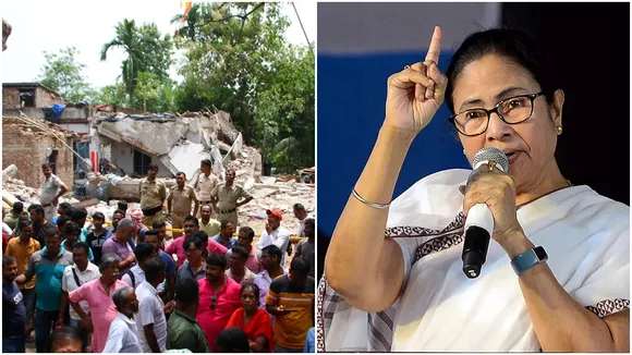 IC of Nilganj police station has been suspended due to the Dattapukur blast incident , দত্তপুকুর বিস্ফোরণকাণ্ডের জের সাসপেন্ড নীলগঞ্জ ফাঁড়ির ওসি