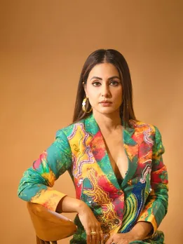 Hina Khan Kota Blazer Dress