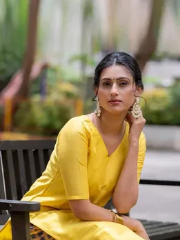 Reshma Shinde Yellow Kurta Set