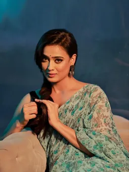 Shweta Tiwari Saree Look