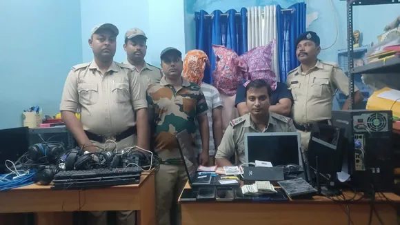 3 arrested for cheating foreign nationals in the name of free insurance