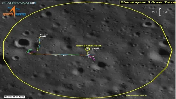 Pragyan rover put to sleep on Moon
