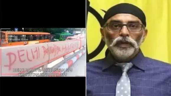 Canada,Hardeep Singh Nijjar,INDIA, India Canada Tensions, India Canada Relations, pro-Khalistani slogans, pro-Khalistani slogans in Delhi, pro-Khalistani slogans in North Delhi, Delhi Police, pro-Khalistani slogans in Delhi News, Sikhs For Justice, SFJ, SFJ Outfit, Gurpatwant Singh Pannun, Gurpatwant Singh Pannun Video, Gurpatwant Singh Pannun News, Who is Gurpatwant Singh Pannun,