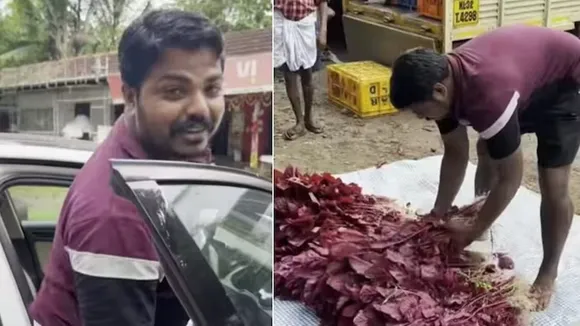 "viral video, trending, kerala, farmer in audi car