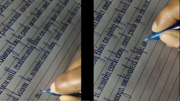 viral news, viral video, trending news trending video, social media viral, best handwriting video, handwriting viral video,