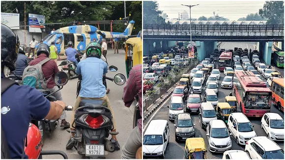 bengaluru, peak bengaluru, helicopter, bengaluru traffic
