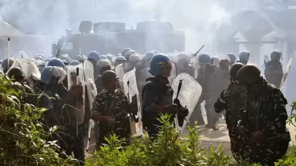 manipur, manipur heavy firing, manipur pallel heavy firing, manipur meira paibis, manipur violence, meira paibis, manipur mob violence, manipur mobs vs security forces, manipur news, manipur breaking, indian express