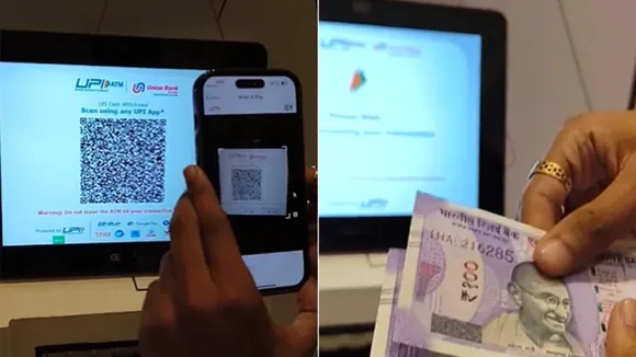 Man Withdrawing Cash From An ATM Using UPI, Cash From An ATM Using UPI, Withdraw Cash From An ATM Using UPI, ATM , UPI, Cash Withdraw, viral news, trending news, Game Changer