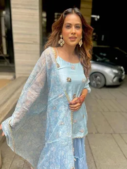 NIA SHARMA SHARARA STYLE