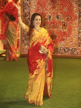 Mukesh Ambani Ganesh Puja Hema Malini Ambani Family
