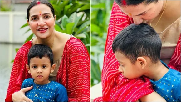 raj chakraborty, shubhahsree ganguly, raj shubhahsree, raj son yuvaan, yuvaan chakraborty, janmastami, celeb janmastami, রাজ-শুভশ্রী, জন্মাষ্টমী, trending news, trending news today, trending news update, viral story, tollywood news, entertainment news, latest entertainment news, বিনোদন, আজকের বিনোদনের খবর, ie entertainment news, entertainment update, Indian express entertainment news, আজকের বাংলা খবর, bangla news today, today bengali news