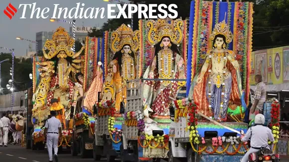 Red Road Durga Puja Carnival 2023 Kolkata Traffic Diversion