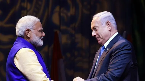 "Netanyahu calls Modi, India with Israel, Benjamin Netanyahu, Gaza Palestine, Israel and Palestine, Israel Palestine conflict, Israel Palestine relations, Israel-Palestine talks, Palestine-Israel relations, India news, Indian express, Indian express India news, Indian express India