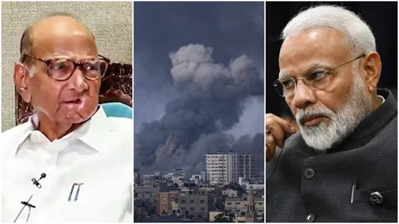 sharad pawar, israel hamas war, Israel Hamas conflict, sharad pawar pm modi, pm modi, ministry of external affairs