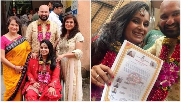 marriage, woman, disable, wheelchair, mumbai, khar, marriage registrar, accessibility, legal, trending, viral post,"