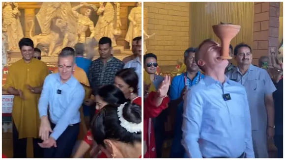 durga puja 2023,durga puja pandal 2023,durga puja,durga puja 2023 date,shardiya navratri 2023,shardiya navratri,shardiya navratri 2023 date,shardiya navratri ashtami kab hai,navratri,eric garcetti,