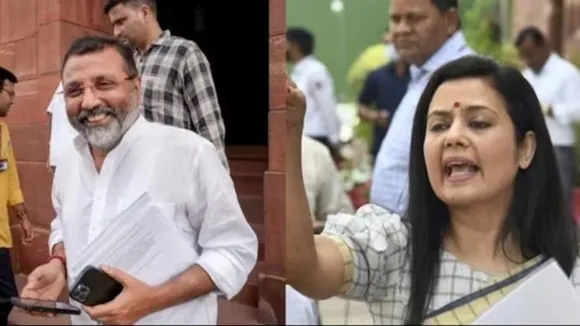 Mahua Moitra, Nishikant Dubey, cash for query row, Mahua Moitra vs Nishikant Dubey, TMC, BJP, Mahua Moitra bribery allegations, latest news, Mahua Moitra news, Trinamool Congress, Nishikant Dubey, tmc mp mahua moitra, mahua moitra latest updates, bjp mp nishikant dubey, questions against adani in parliament"