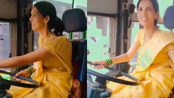 Viral News, Viral Videos, Trending News, Lady Driving Bus, Women Bus Driving Video, Viral on Internet