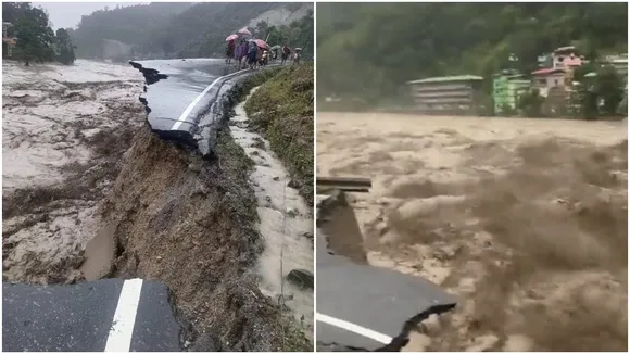Sikkim Flood: হড়পা বান, অতিবৃষ্টিতে বিপর্যস্ত সিকিমের জনজীবন | ieBangla
