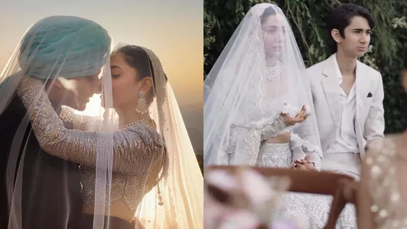 Mahira Khan shared her wedding pictures, son became emotional after seeing his mother marriage
