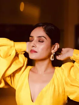 Pallavi Patil Yellow Dress